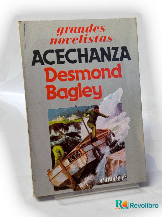 Portada de Acechanza - 1ª edición de Desmond Bagley, libro de segunda mano