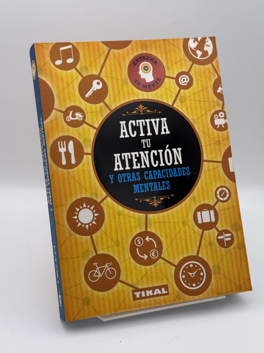 Portada de Activa tu atención y otras capacidades mentales de Desconocido, libro de segunda mano