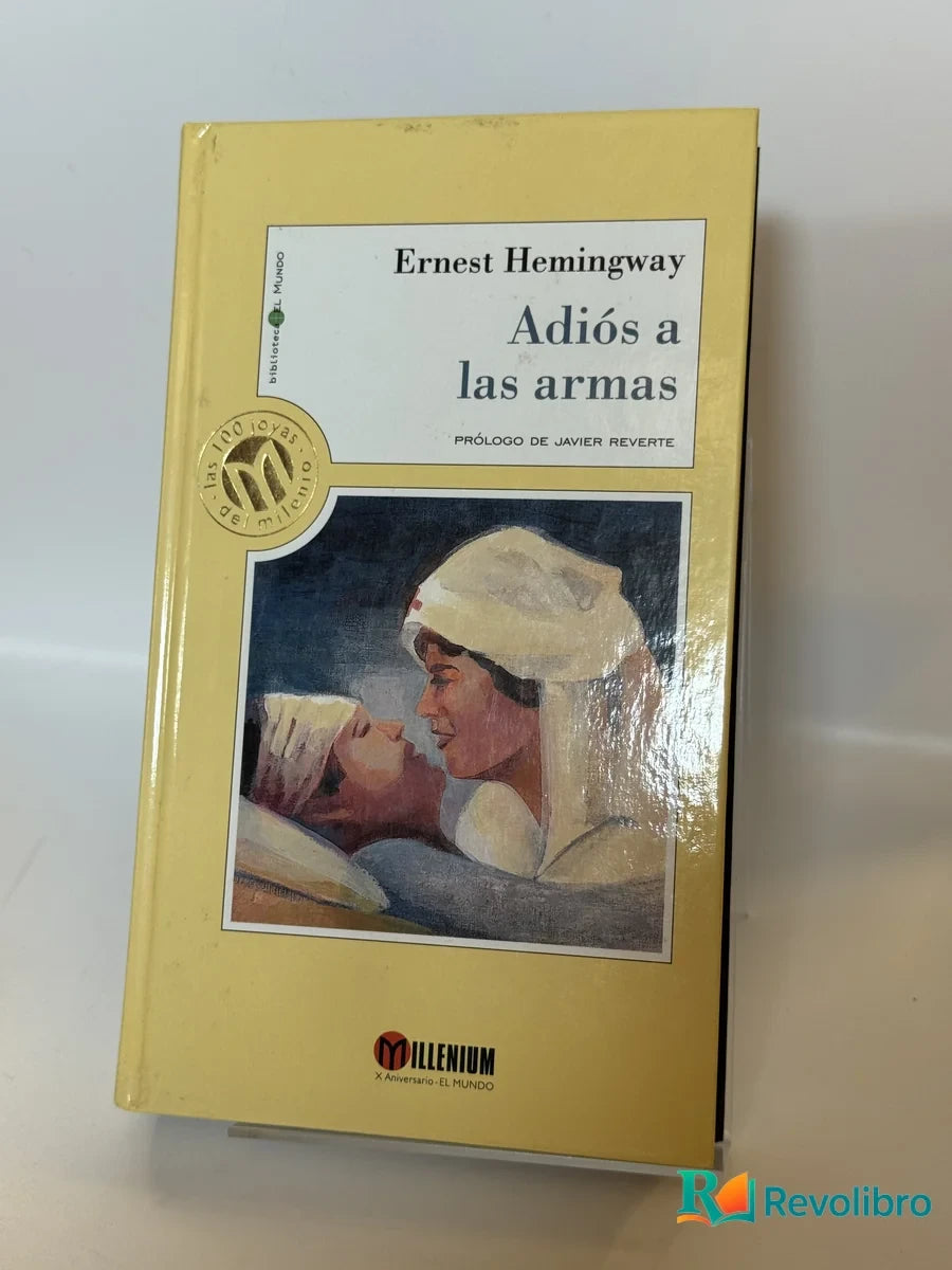 Portada de Adiós a las armas de Ernest Hemingway, libro de segunda mano
