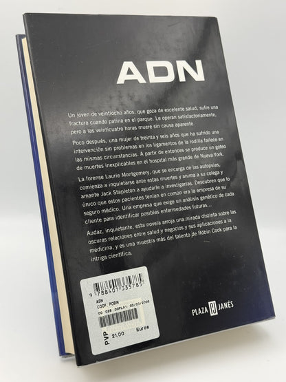 ADN - Robin Cook - Imagen 2