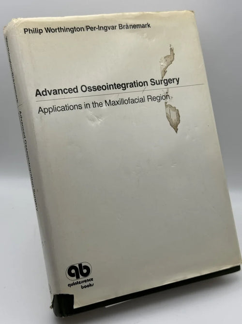 Advanced Osseointegration Surgery de Philip Worthington | Libro segunda mano - Portada