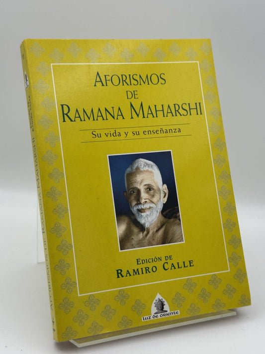 Aforismos De Ramana Maharshi - Ramiro Calle - Portada