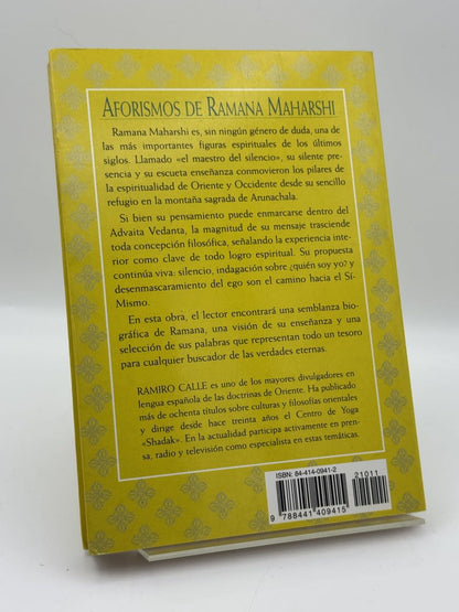 Aforismos De Ramana Maharshi - Ramiro Calle - Imagen 2