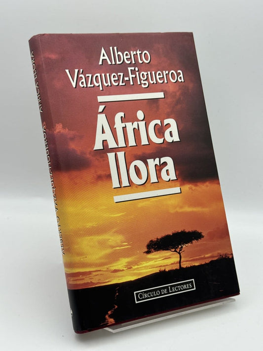 África llora - Alberto Vázquez-Figueroa - Portada