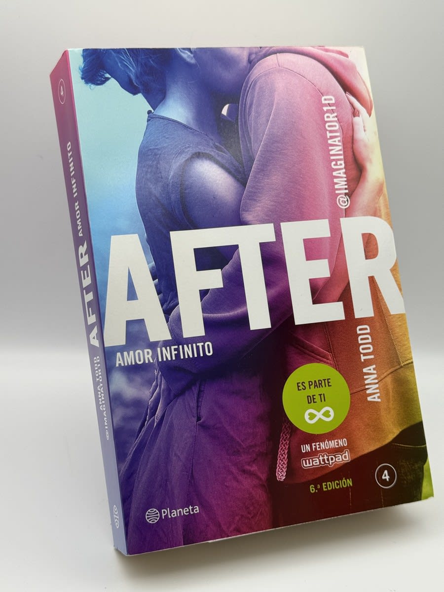 After. Amor infinito - Anna Todd - Portada