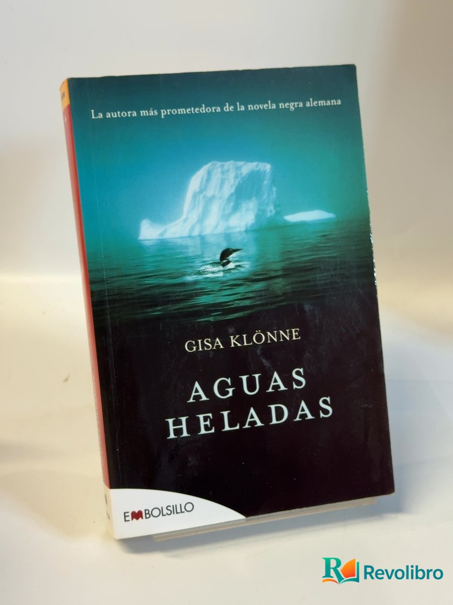 Portada de Aguas heladas de Gisa Klönne, libro de segunda mano