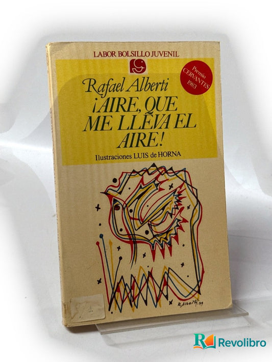 Portada de ¡Aire, que me lleva el aire! de Rafael Alberti, libro de segunda mano