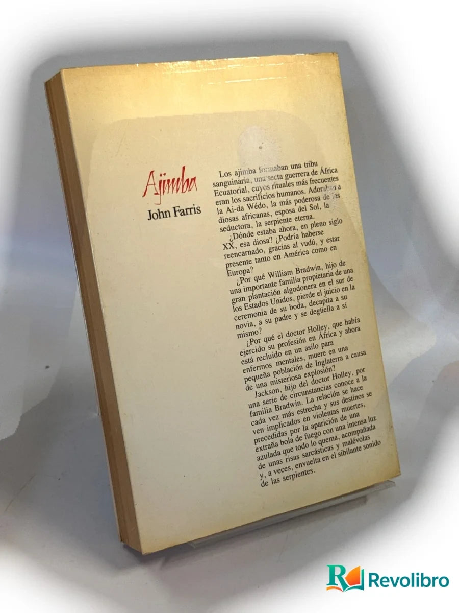 Foto 2 de Ajimba - 1ª edición de John Farris, libro de segunda mano