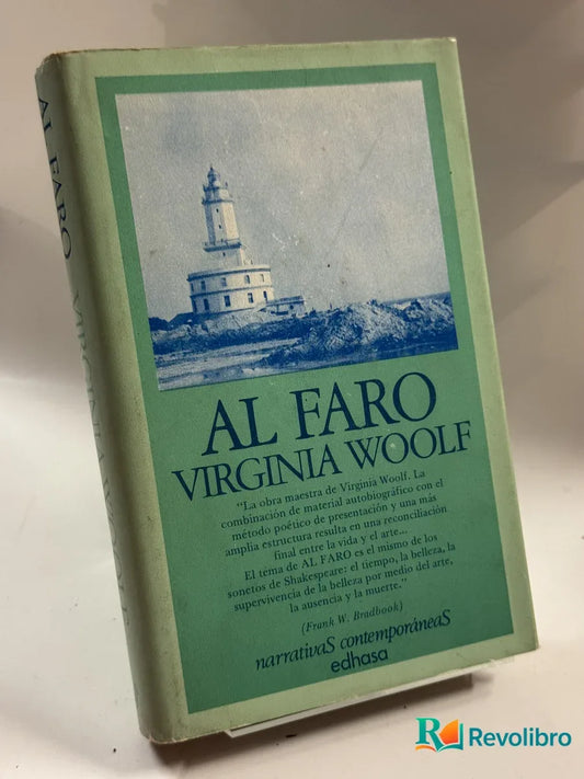 Portada de Al Faro de Virginia Woolf, libro de segunda mano