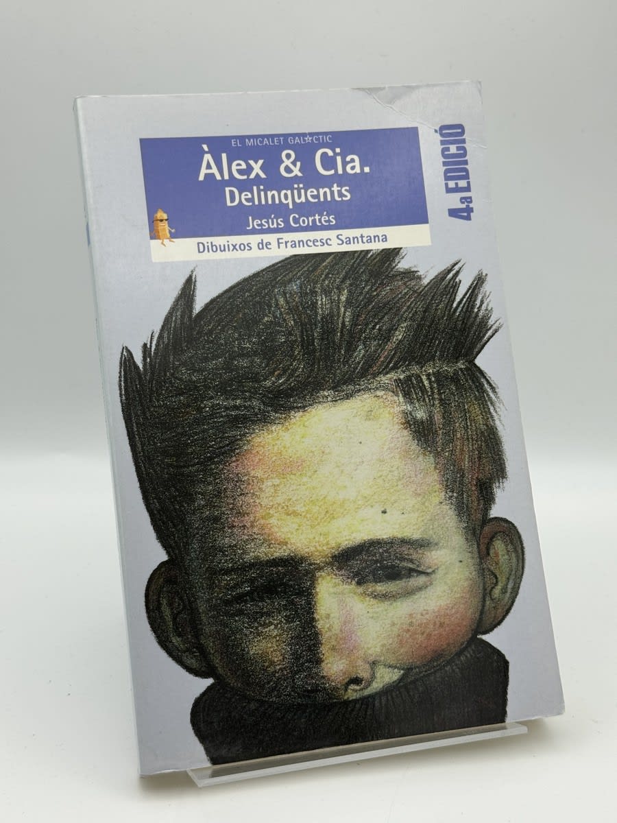 Portada de Àlex & Cia. Delinqüents de Jesús Cortés, libro de segunda mano