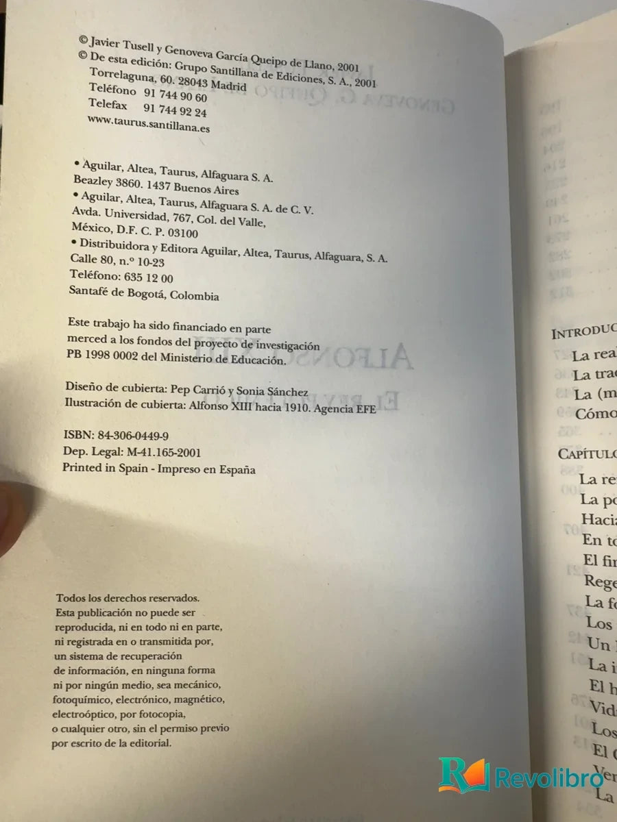 Foto 4 de Alfonso XIII - 1ª edición de Javier Tusell, libro de segunda mano