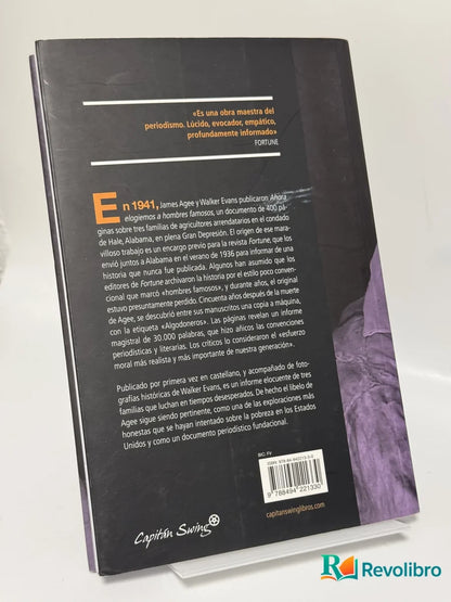 Foto 2 de Algodoneros de James Agee, libro de segunda mano