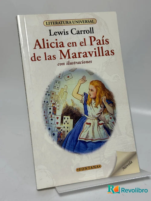 Portada de Alicia en el País de las Maravillas de Lewis Carroll, libro de segunda mano