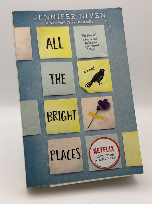 Portada de All the Bright Places de Jennifer Niven, libro de segunda mano