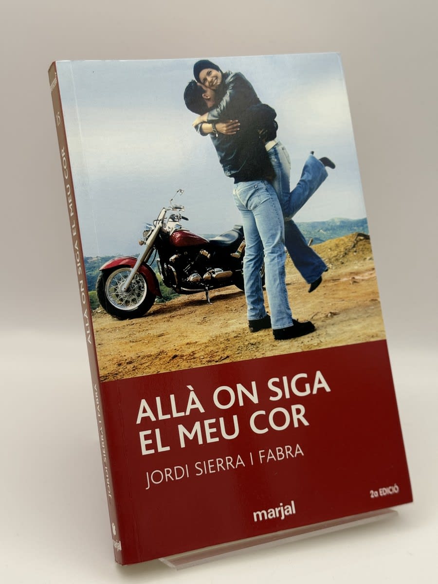 Portada de Allà On Siga el Meu Cor de Vicenç Esteve Mora, libro de segunda mano