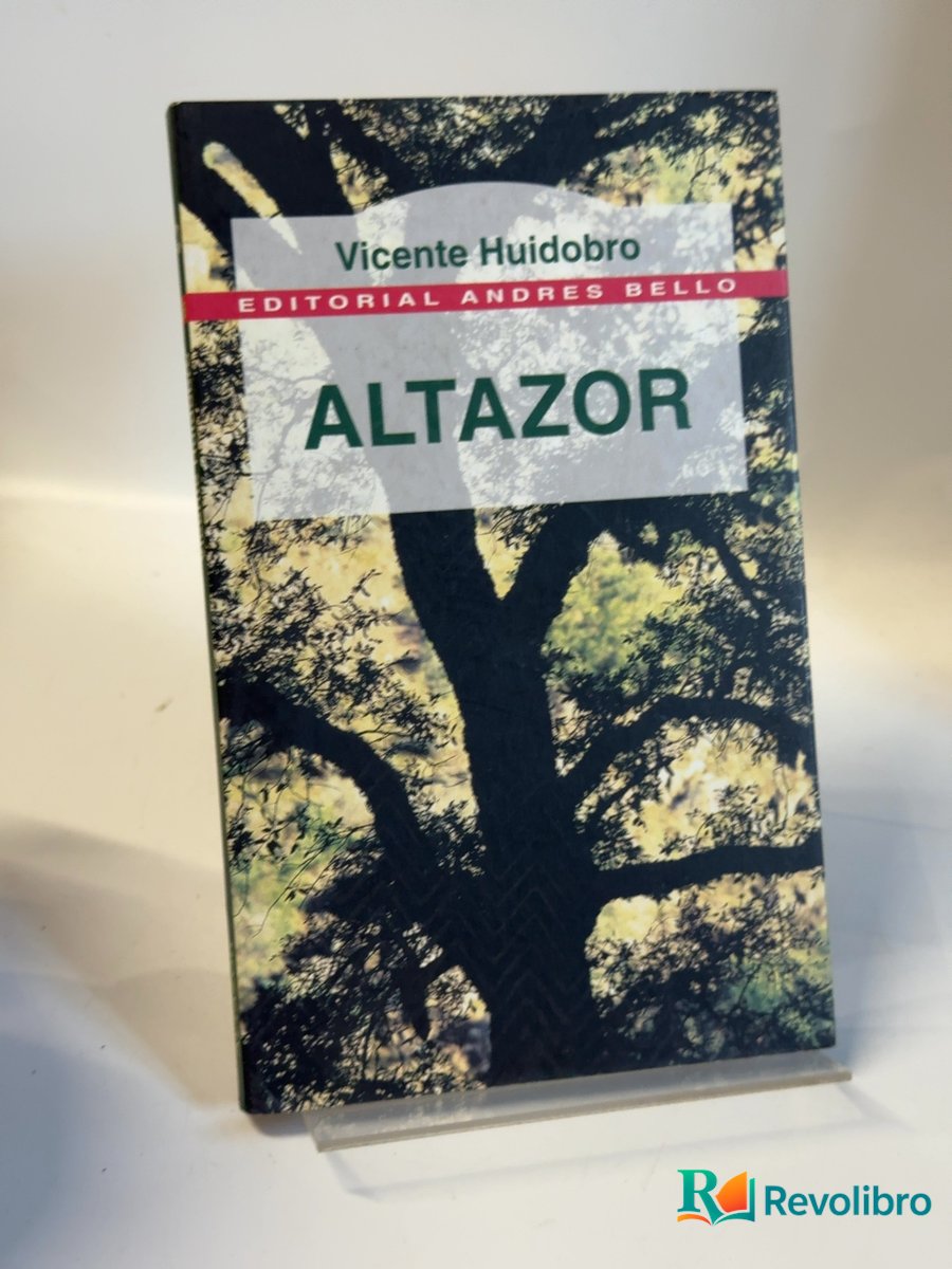 Portada de Altazor de Vicente Huidobro, libro de segunda mano