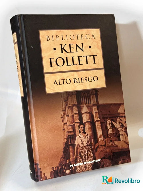 Portada de Alto riesgo de Ken Follett, libro de segunda mano