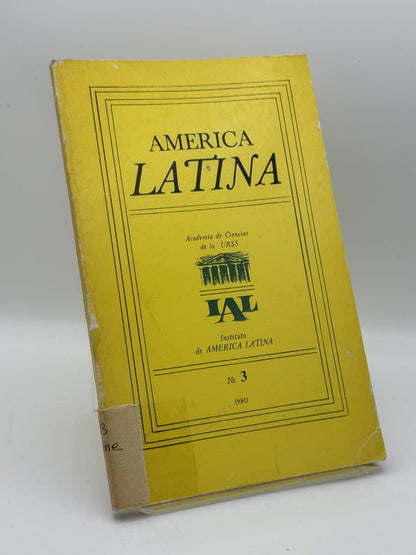 America latina nº3 - Academia de Ciencias de la URSS - Portada