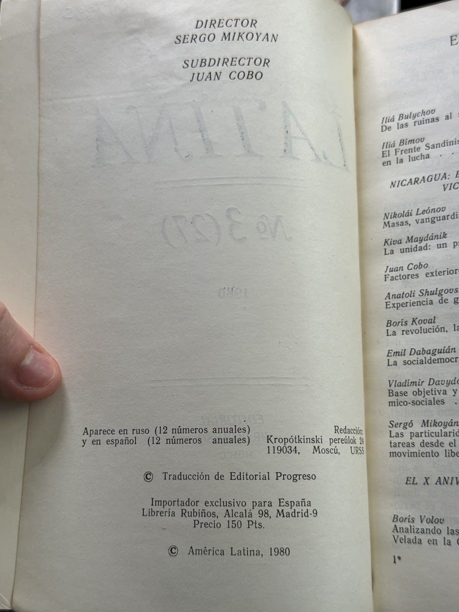 America latina nº3 - Academia de Ciencias de la URSS - Imagen 2
