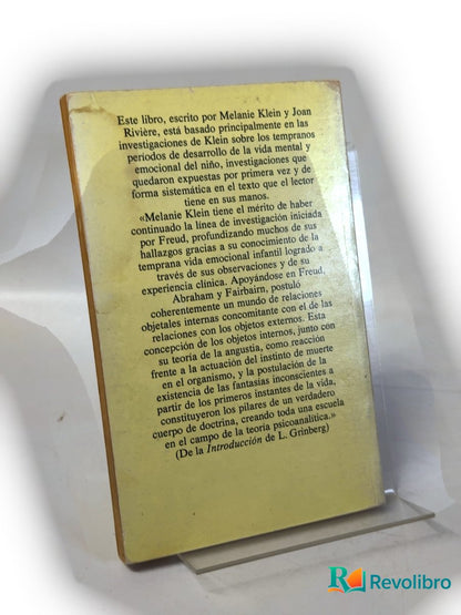 Foto 2 de Amor, odio y reparación de Melanie Klein, libro de segunda mano