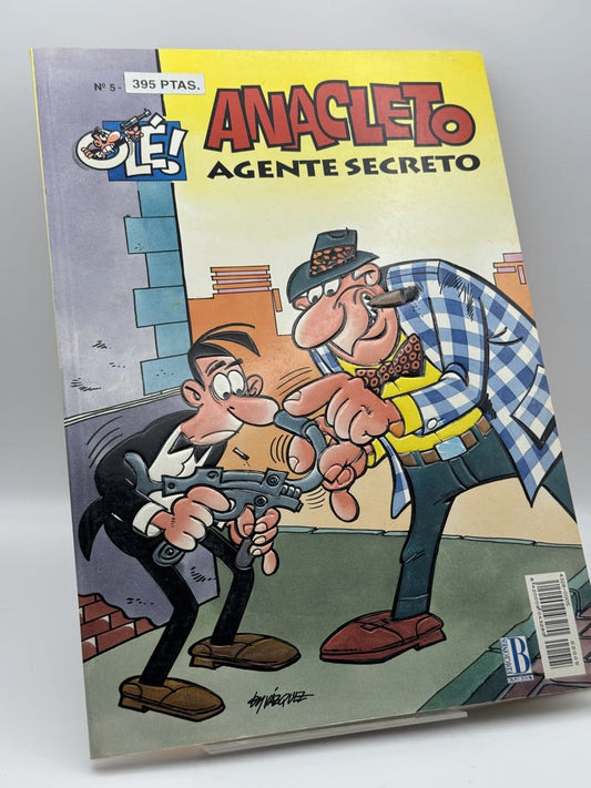 Anacleto 5 Agente secreto - Francisco Ibáñez - Portada