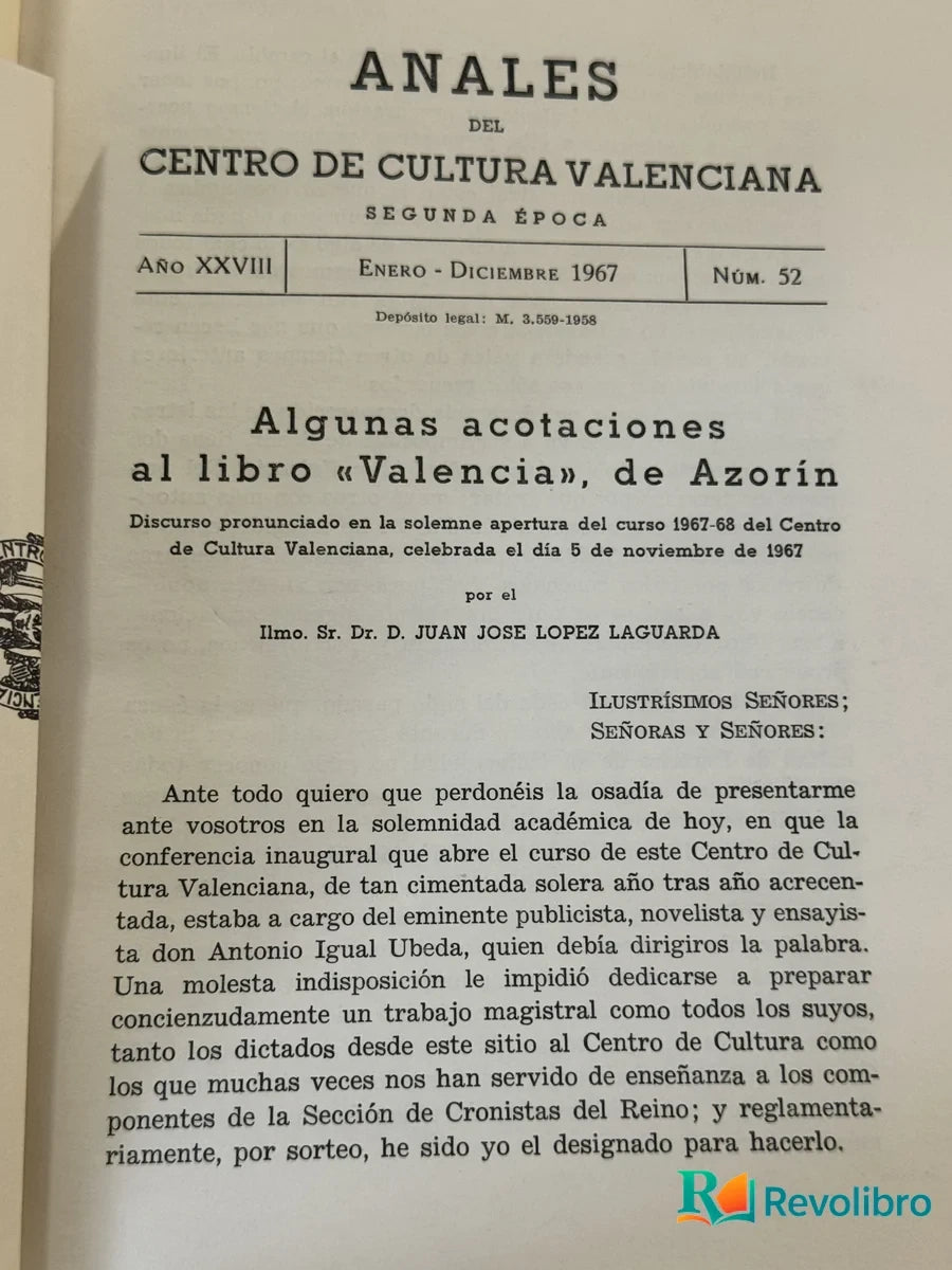 Foto 2 de Anales del Centro de Cultura Valenciana de Comité Superior de Investigaciones Científicas Patronato - José María Quadra, libro de segunda mano