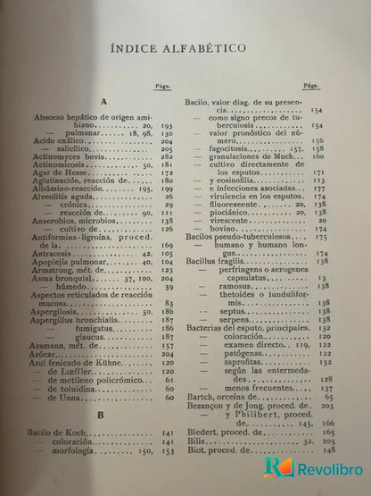 Foto 4 de Análisis clínico de los esputos de Remigio Dargallo, libro de segunda mano