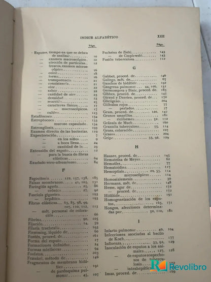 Foto 6 de Análisis clínico de los esputos de Remigio Dargallo, libro de segunda mano