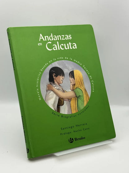 Andanzas en Calcuta de Santiago Herraiz | Libro segunda mano - Portada