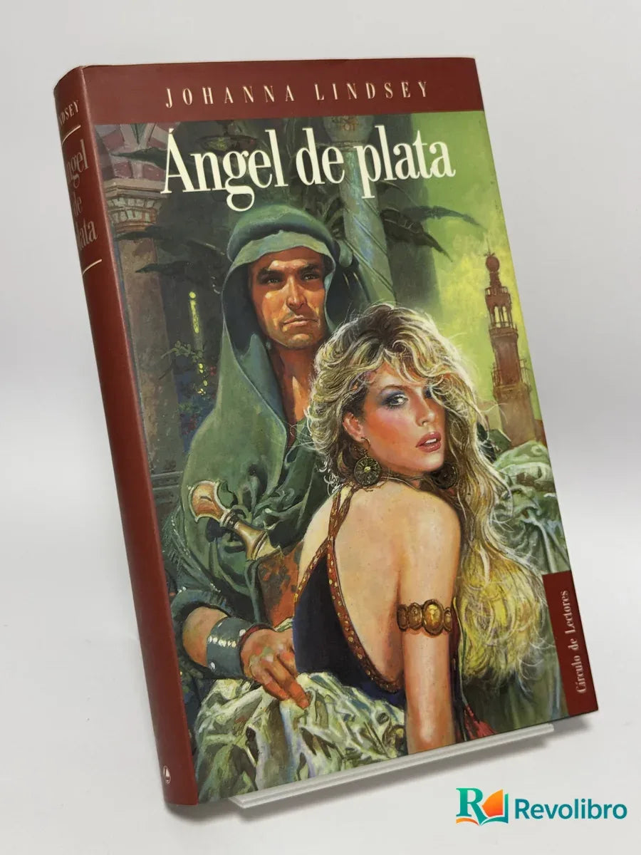 Portada de Ángel de plata de Johanna Lindsey, libro de segunda mano