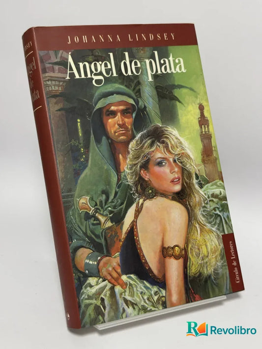 Portada de Ángel de plata de Johanna Lindsey, libro de segunda mano
