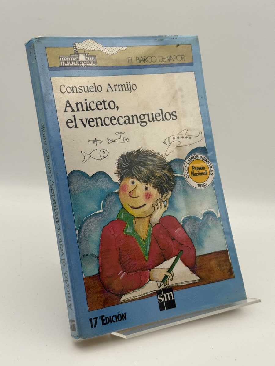 Portada de Aniceto, el vencecanguelos de Consuelo Armijo, libro de segunda mano