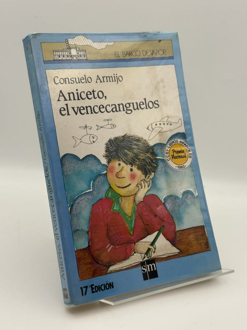 Portada de Aniceto, el vencecanguelos de Consuelo Armijo, libro de segunda mano