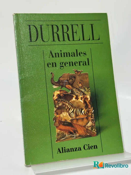 Portada de Animales en general de Durrell, libro de segunda mano