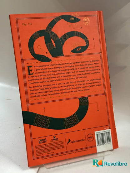 Foto 2 de Animales fantásticos y dónde encontrarlos de J.K. Rowling, libro de segunda mano