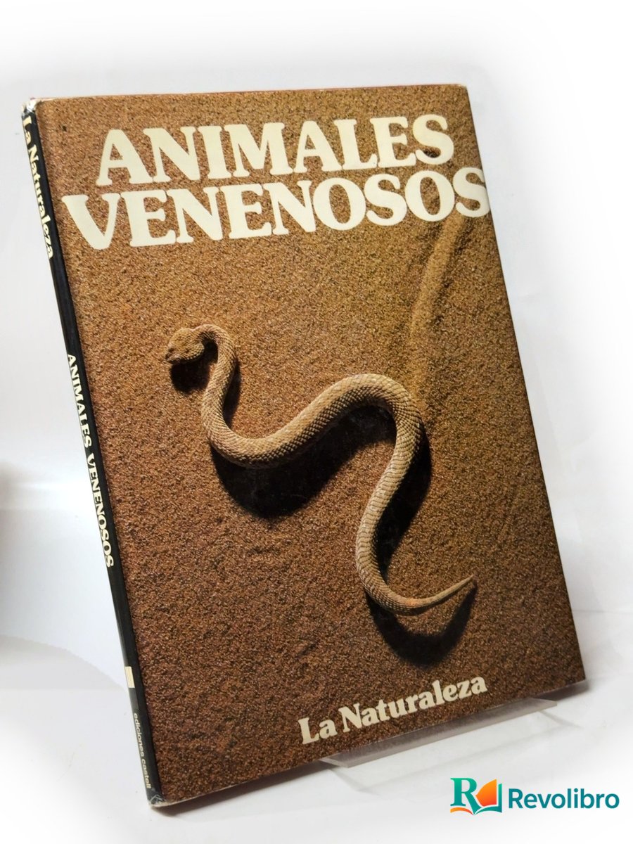 Portada de Animales venenosos de Autor no identificado, libro de segunda mano