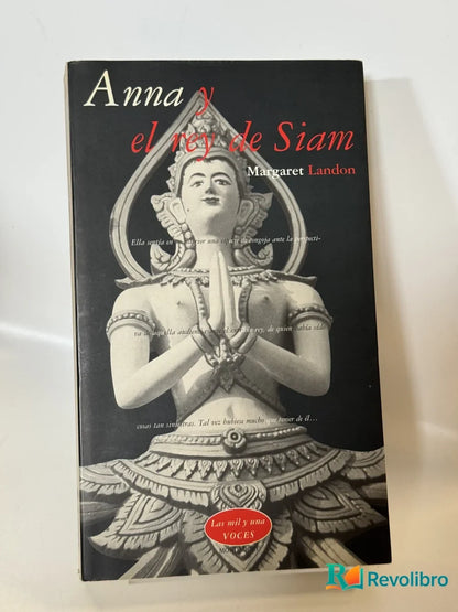 Portada de Anna y el rey de Siam de Margaret Landon, libro de segunda mano