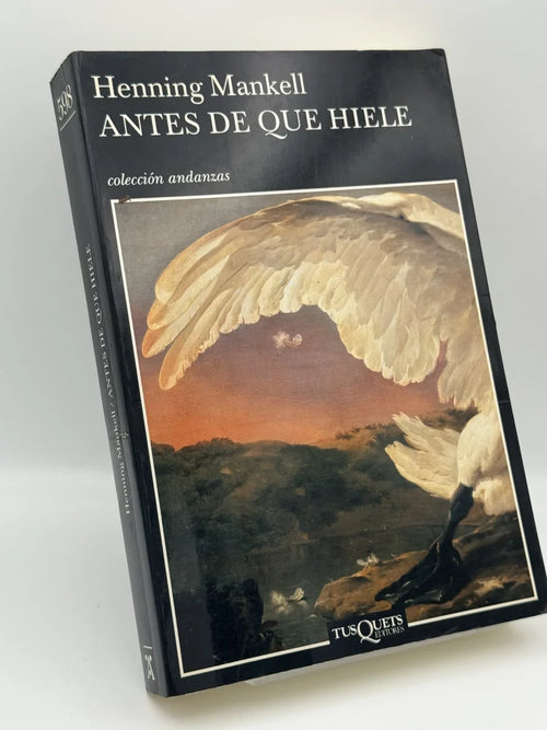 Antes de que hiele de Henning Mankell | Libro segunda mano - Portada