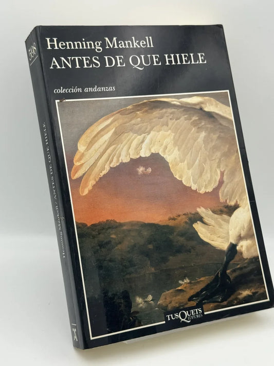 Antes de que hiele de Henning Mankell | Libro segunda mano - Portada