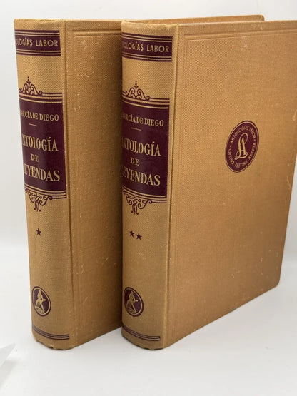 Antología de leyendas 2 tomos de V. García de Diego | Segunda mano - Foto 2