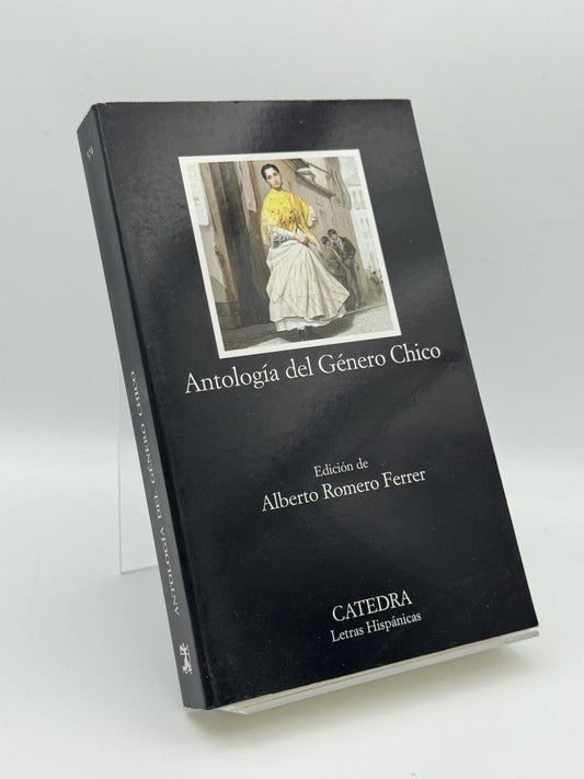 Antología del género chico - Alberto Romero Ferrer - Portada