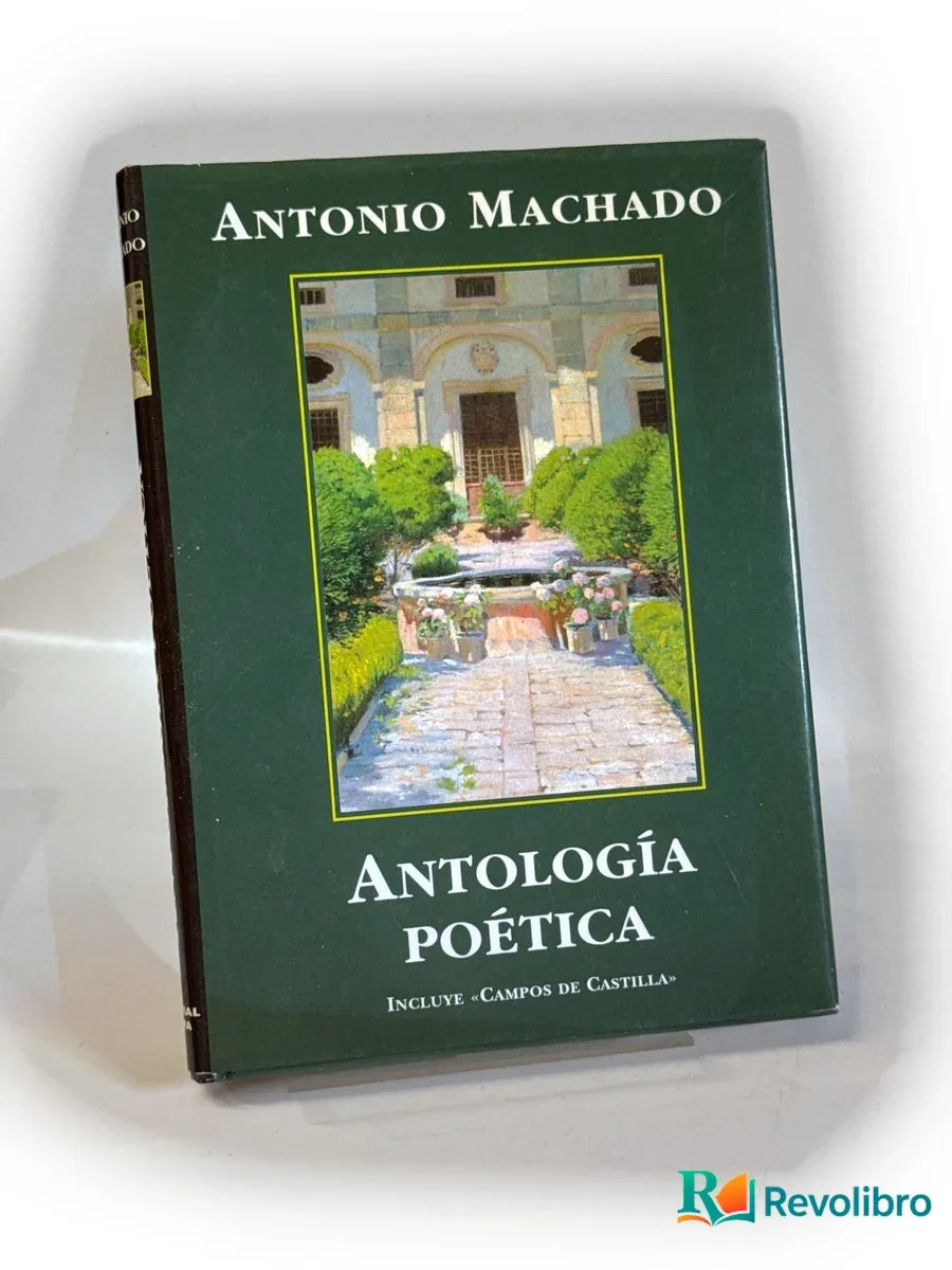 Portada de Antología poética de Antonio Machado, libro de segunda mano