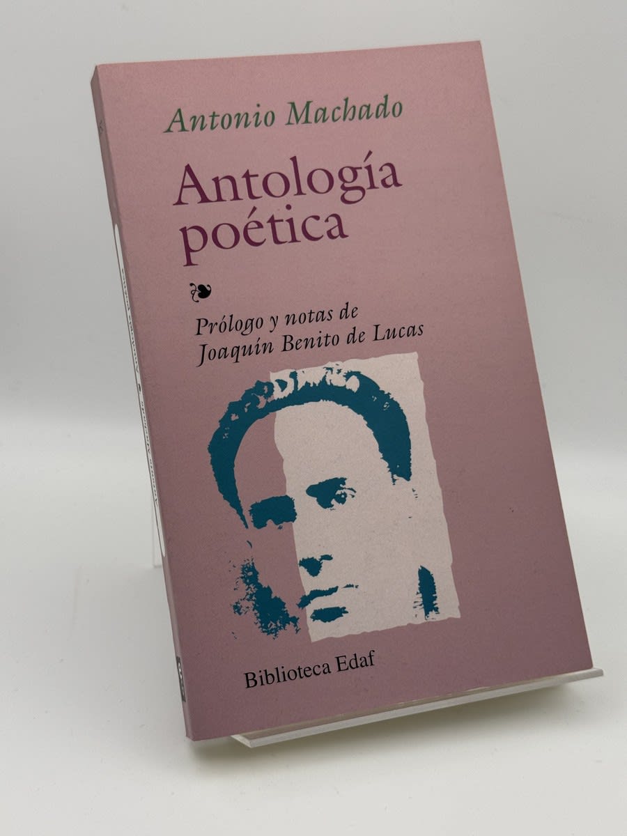 Portada de Antología poética de Antonio Machado, libro de segunda mano