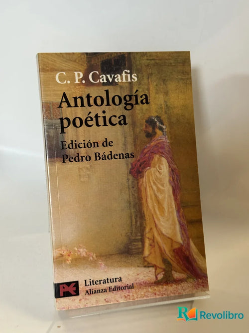 Portada de Antología poética de C. P. Cavafis, libro de segunda mano