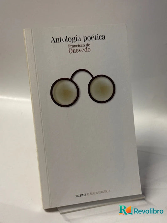 Portada de Antología poética de Francisco de Quevedo, libro de segunda mano