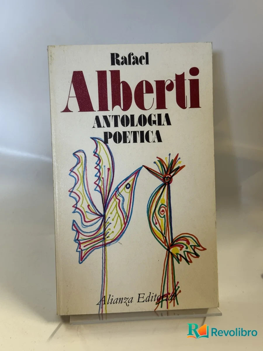 Portada de Antologia Poetica de Rafael Alberti, libro de segunda mano