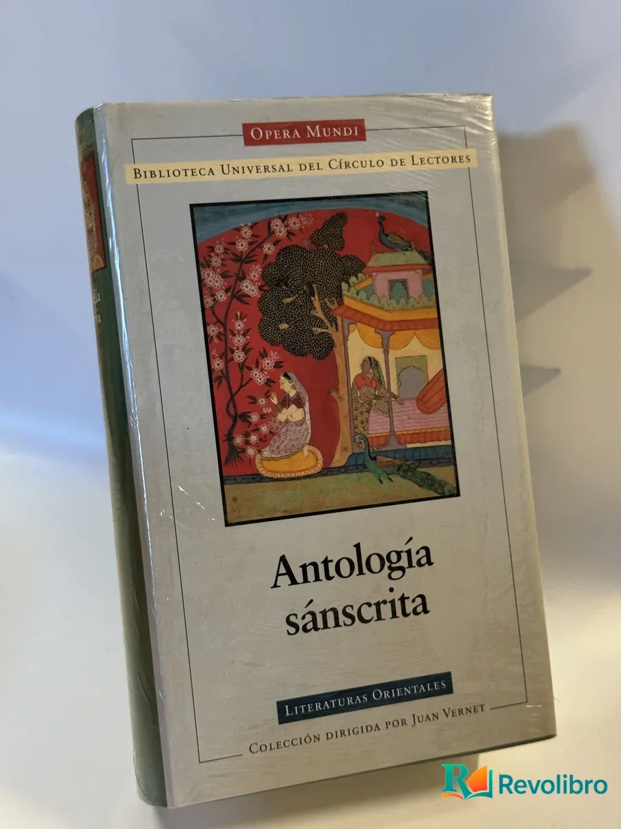 Portada de Antología sánscrita de Varios, libro de segunda mano