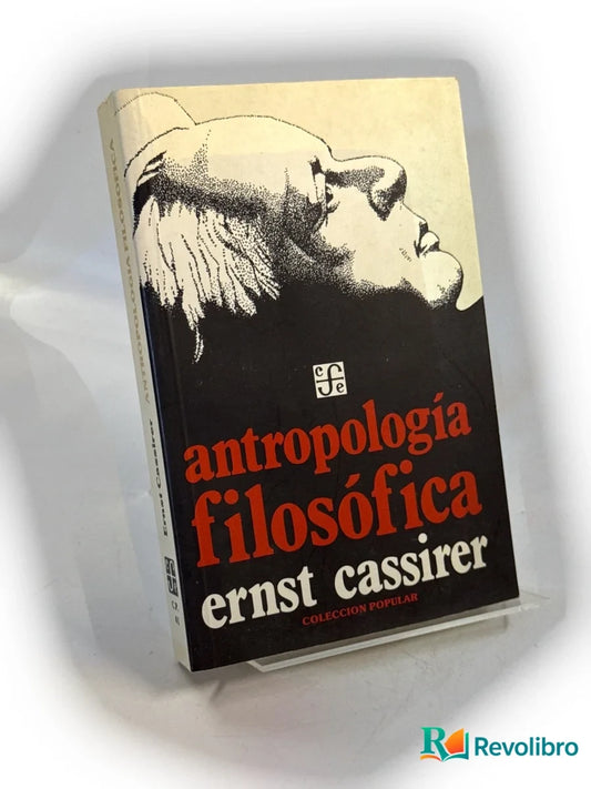 Portada de Antropología filosófica de Ernst Cassirer, libro de segunda mano