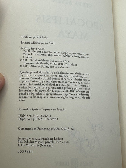 Apocalipsis maya - Steve Alten - Foto 2