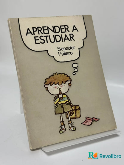 Portada de Aprender a Estudiar de Senador Pallero, libro de segunda mano